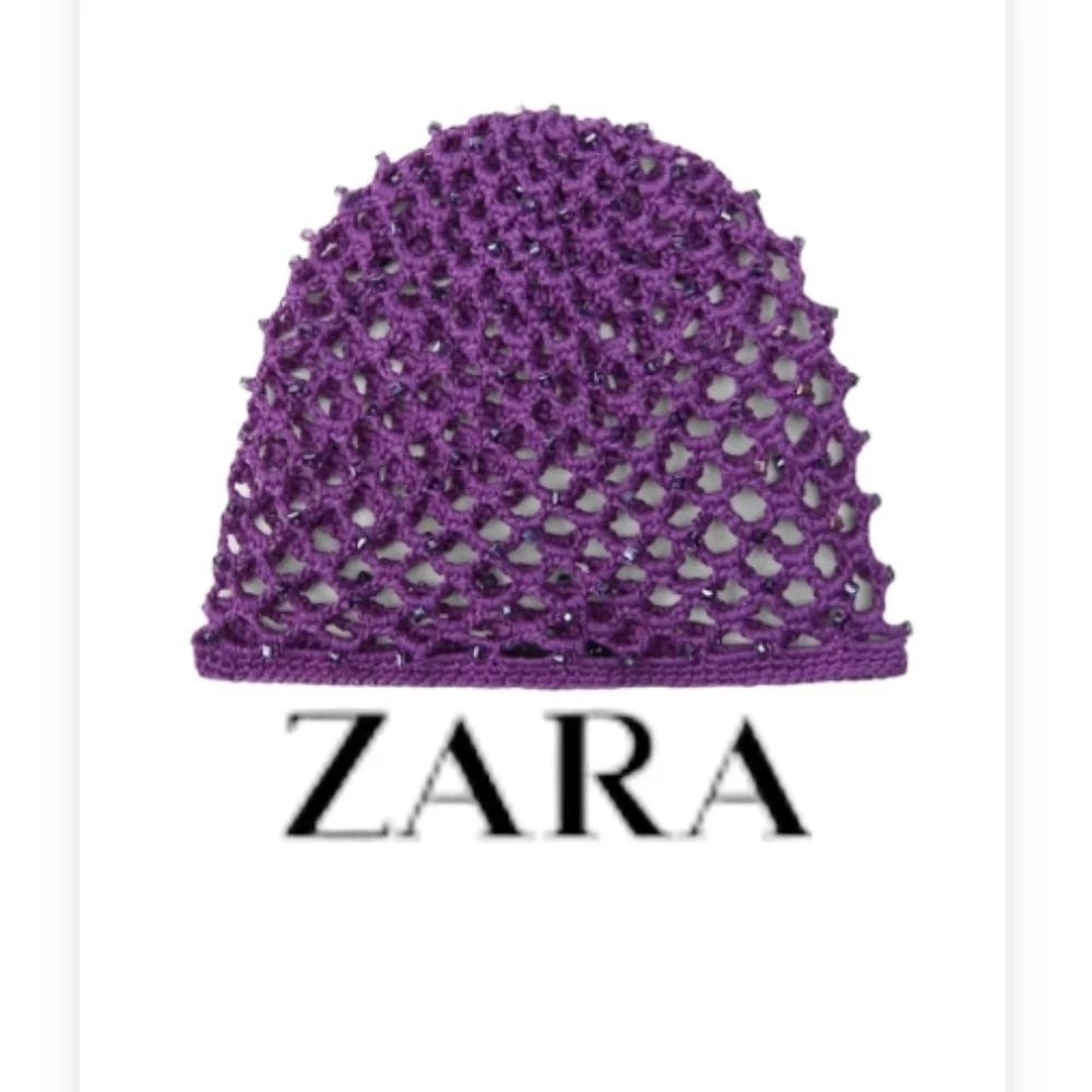 Zara | Accessories | Zara Beaded Cap Nwt | Poshmark display picture 1